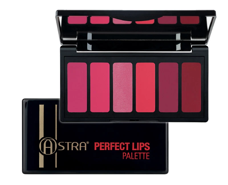 Astra Perfect Lips Palette Rossetti Colati 02 Glamour 3 Astra Perfect Lips Palette Rossetti Colati 02 Glamour
