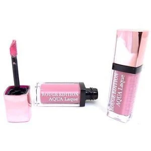 Bourjois Rouge Edition Aqua Laque Rossetto Liquido 7.7 Ml Rose On The Rocks 3 Bourjois Rouge Edition Aqua Laque Rossetto Liquido 7.7 Ml Rose On The Rocks