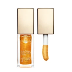 Clarins Eclat Minute Huile Confort Levres Lucidalabbra 07 Honey Glam