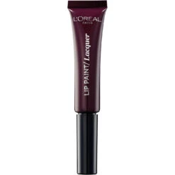 L'Oreal Paris 110 Little Wine Lies Infallible Lip Paint Lacquer Vampies Rossetto