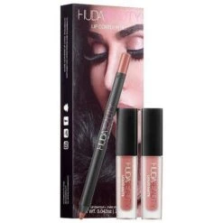 Huda BeautyTrendsetter & Bombshell Lip Contour Confezione Regalo 2 X 1.9 Ml Rossetto Liquido + 1.2 G Matita Labbra